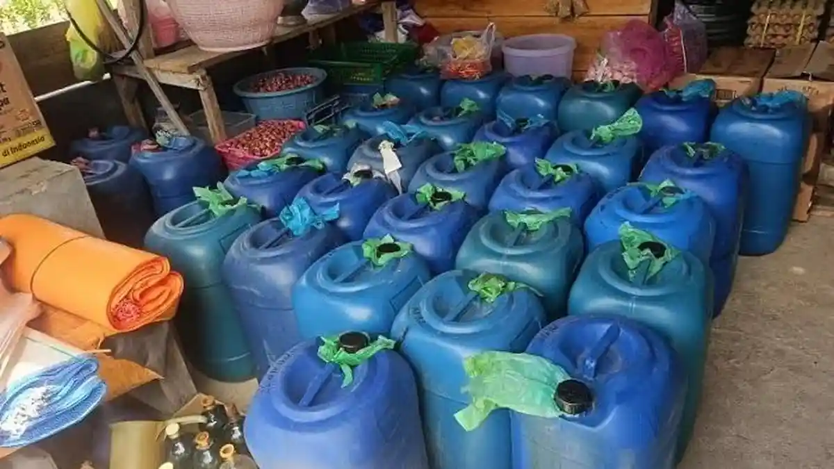 Polres Poso Gagalkan Penyelundupan 1.330 Liter Pertalite Bersubsidi