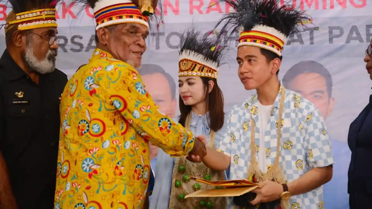 Gibran Rakabuming: Saya Titip Kemenangan Total di Papua