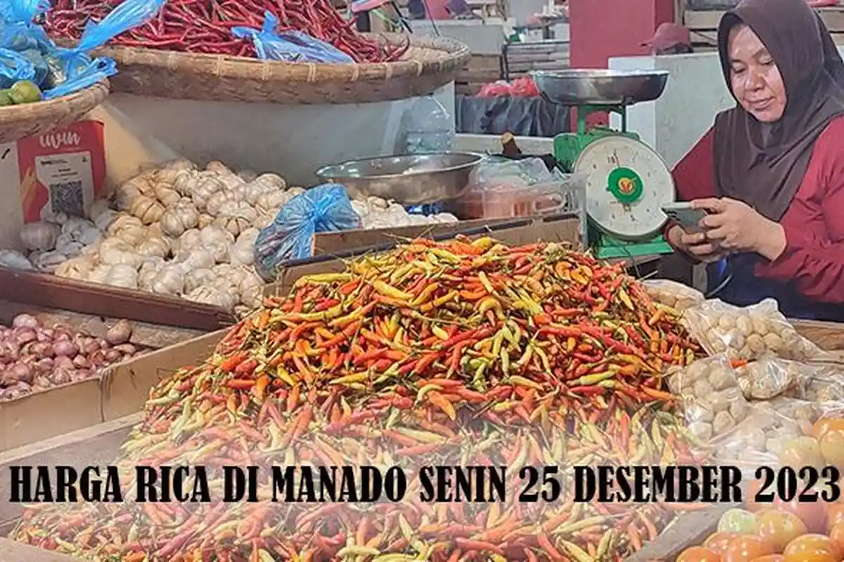 Harga Rica di Sulawesi Utara Senin 25 Desember 2023
