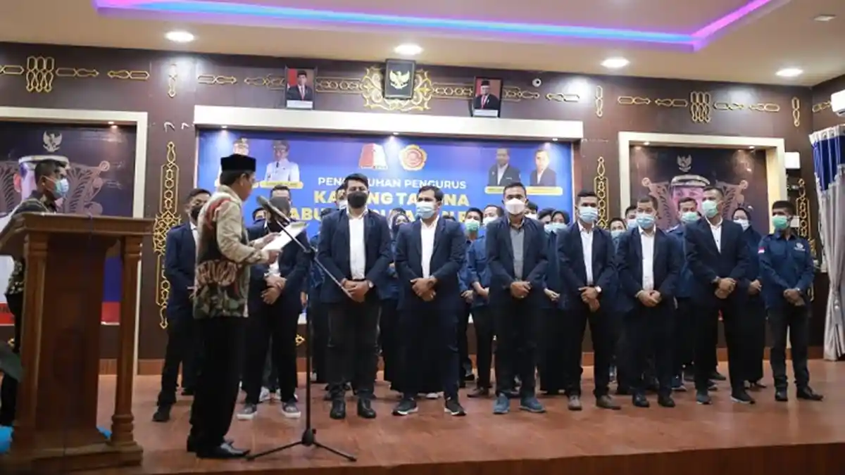 Jonniadi SE Pimpin Karang Taruna Nagan Raya