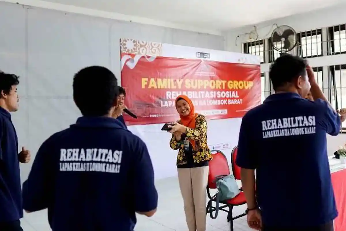 Lapas Lombok Barat Libatkan Keluraga Warga Binaan dalam Proses Rehabilitasi
