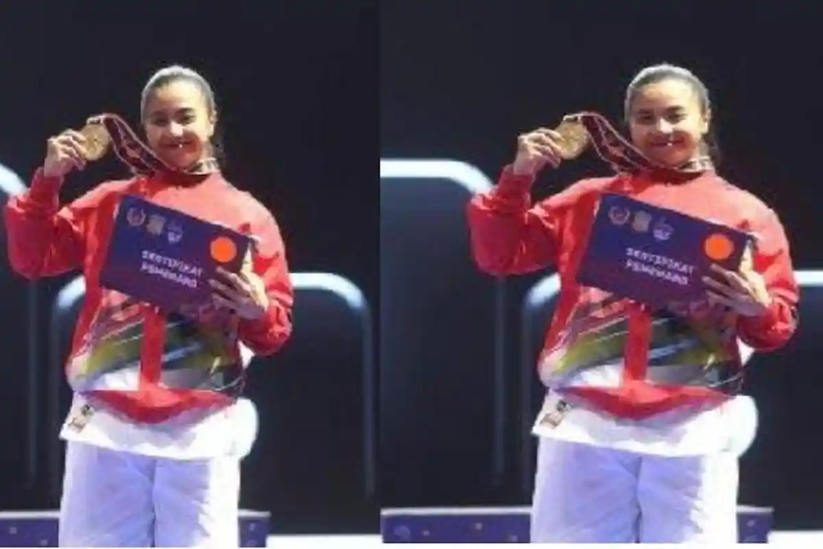 Karate Sulsel Raih Emas dan Perak di Kata Perorangan Putri dan Kata Beregu Putri