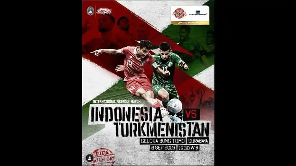 Siaran Langsung Timnas Indonesia vs Turkmenistan, Live Streaming RCTI Plus, Cek Link Live Score