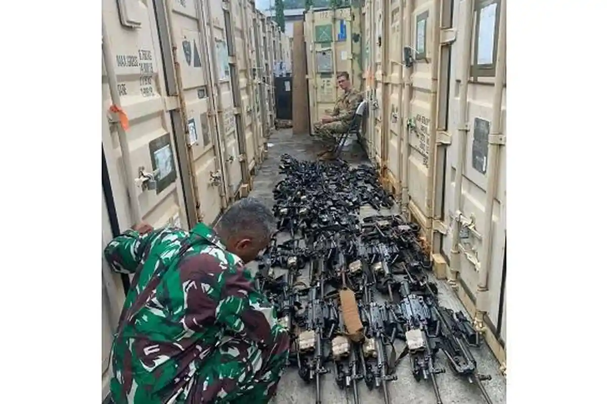 Panglima TNI Pastikan Satu Kontainer Senjata US Army di Pelabuhan Panjang Bukan Barang Ilegal