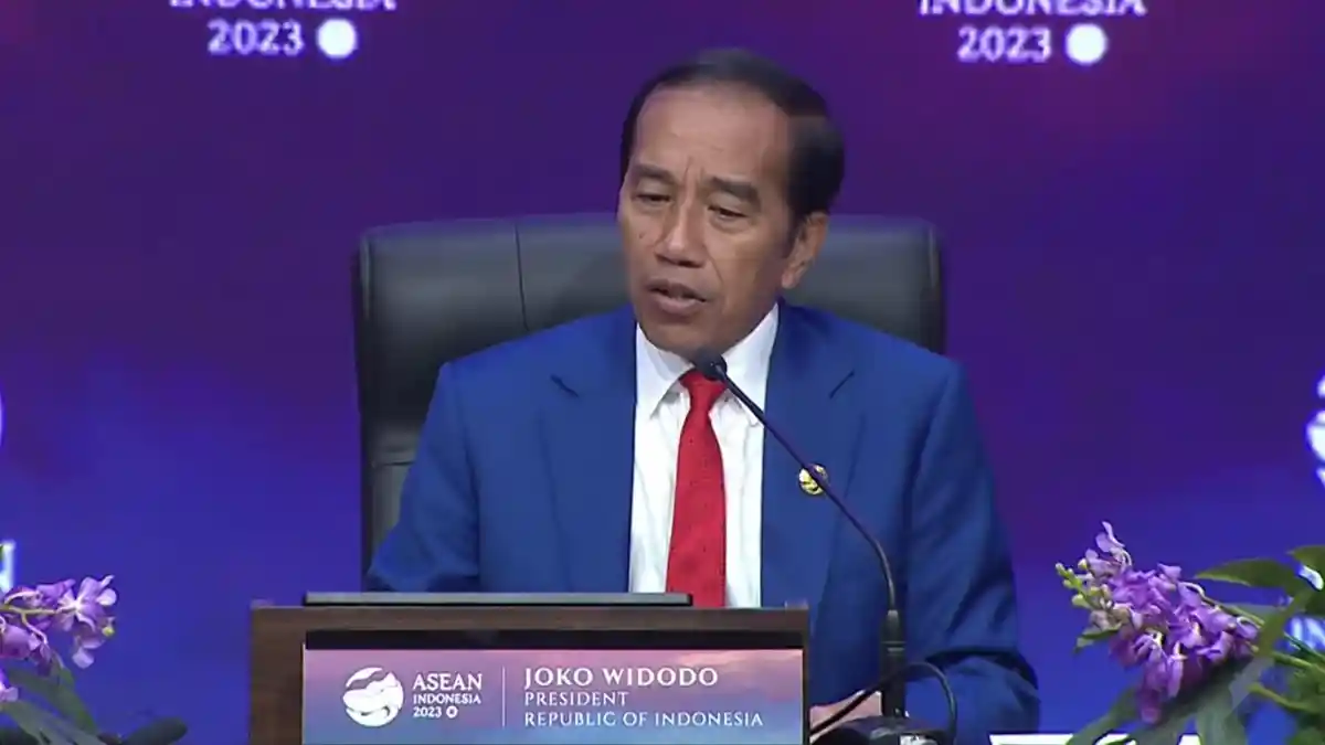 Presiden Jokowi: Dunia Hancur Jika Ketegangan dan Konflik Dibawa ke Kawasan Lain