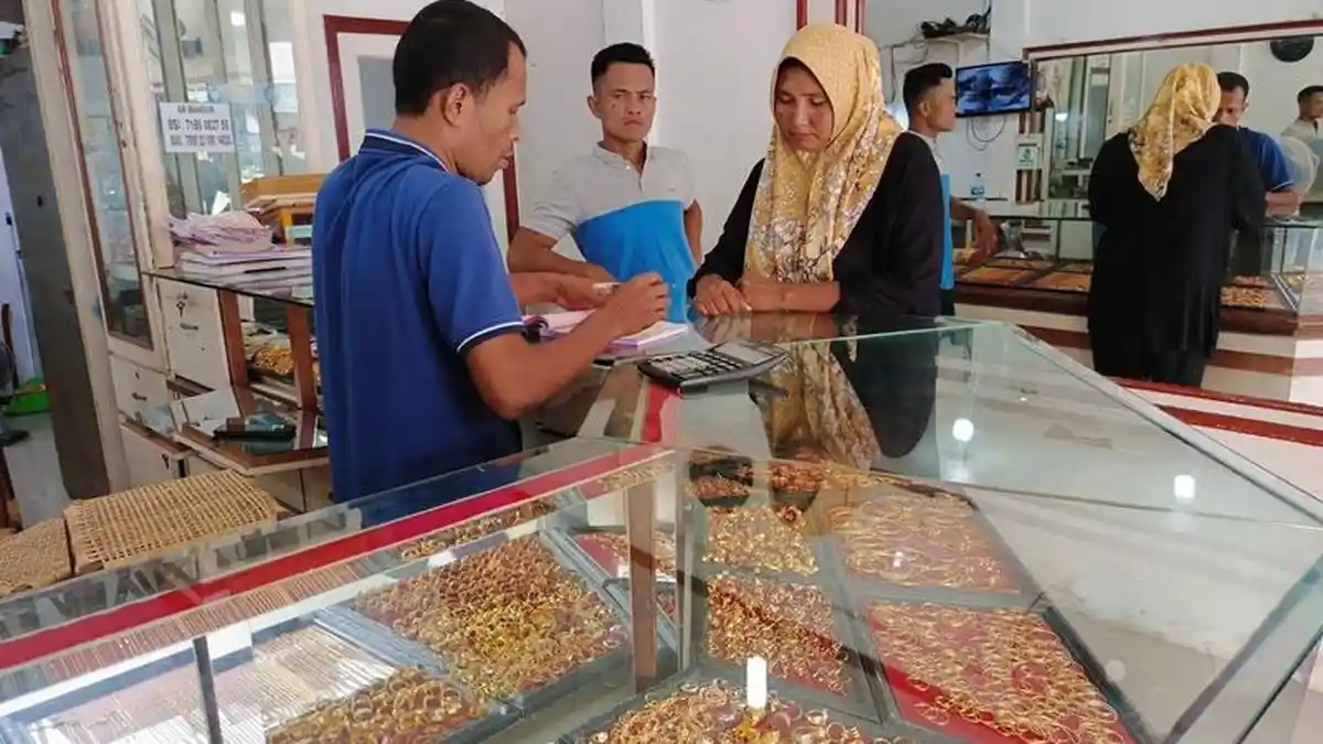 Harga Emas di Aceh Timur Melonjak Lagi, Setelah Sempat Jatuh ke Titik Terendah