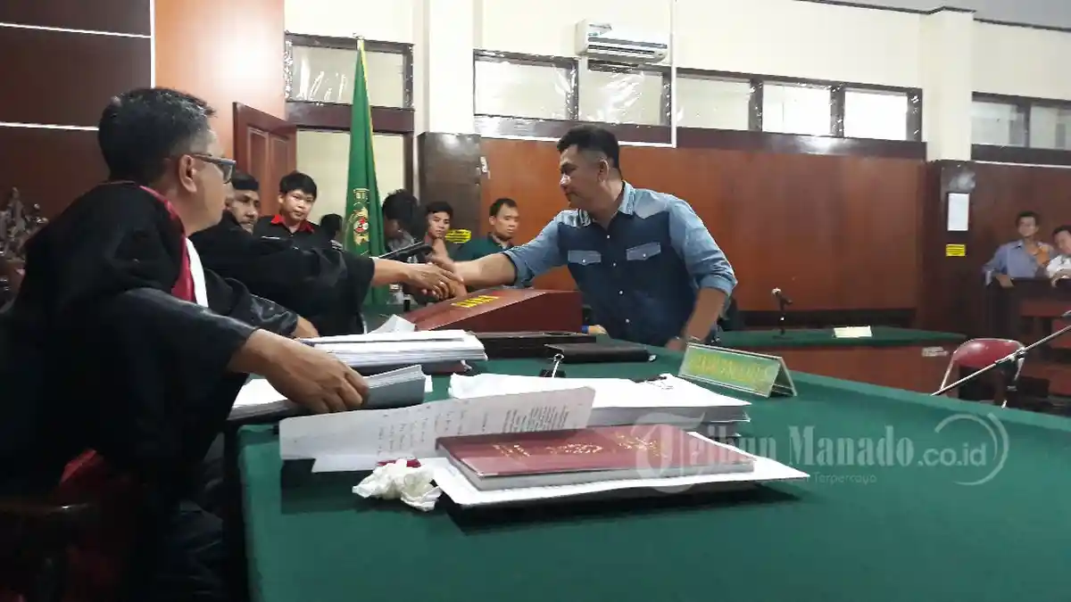 Kasus Pemecah Ombak Minut, JPU Cabut Banding Terhadap Terdakwa Robby Moukar