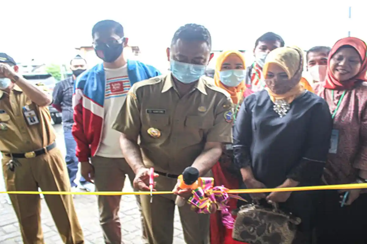 Peresmian Pasar Juadah Bentuk Pemulihan Ekonomi, Edi Rusdi Kamtono Tekankan Prokes dengan Ketat