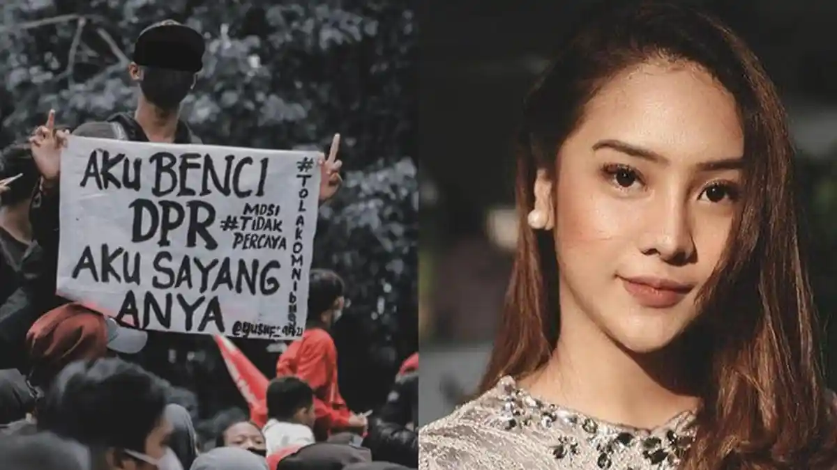 Nama Anya Geraldine Disebut untuk Tolak UU Cipta Kerja, Mantan Ovi Rangkuti Beri Semangat