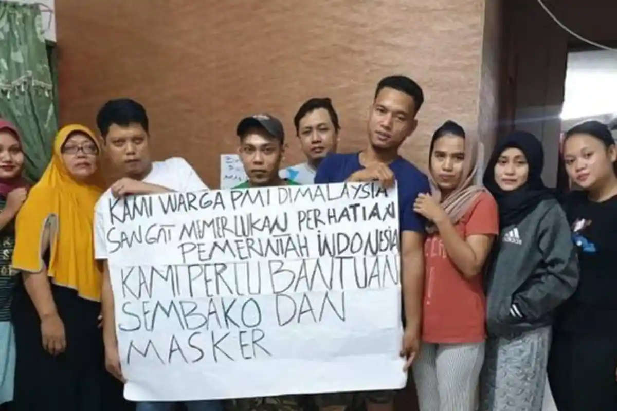 Malaysia Perpanjang Lockdown hingga 14 April 2020, TKI Takut Kelaparan: Kadang Jarang Makan Nasi