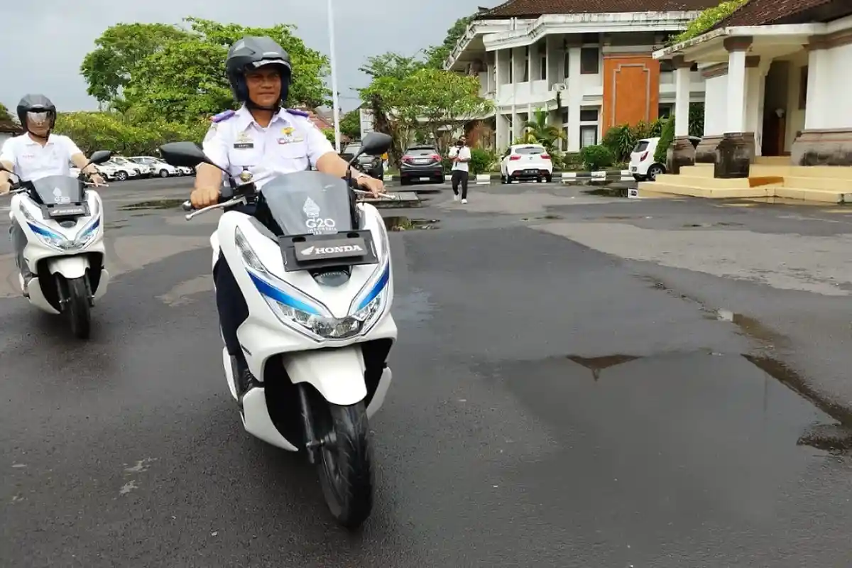 AHM Siapkan 20 Unit Honda PCX Elektrik untuk Operasional KTT Presidensi G20