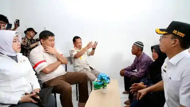 Tito Apresiasi Kinerja Pemda Penanganan Kilat, Tapsel Jadi Contoh Percepatan Pembangunan Huntap