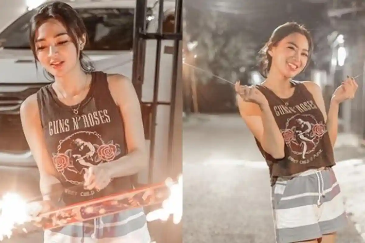 Wika Salim Main Kembang Api namun Bikin Ratusan Warganet Khawatir, Ada Apa?