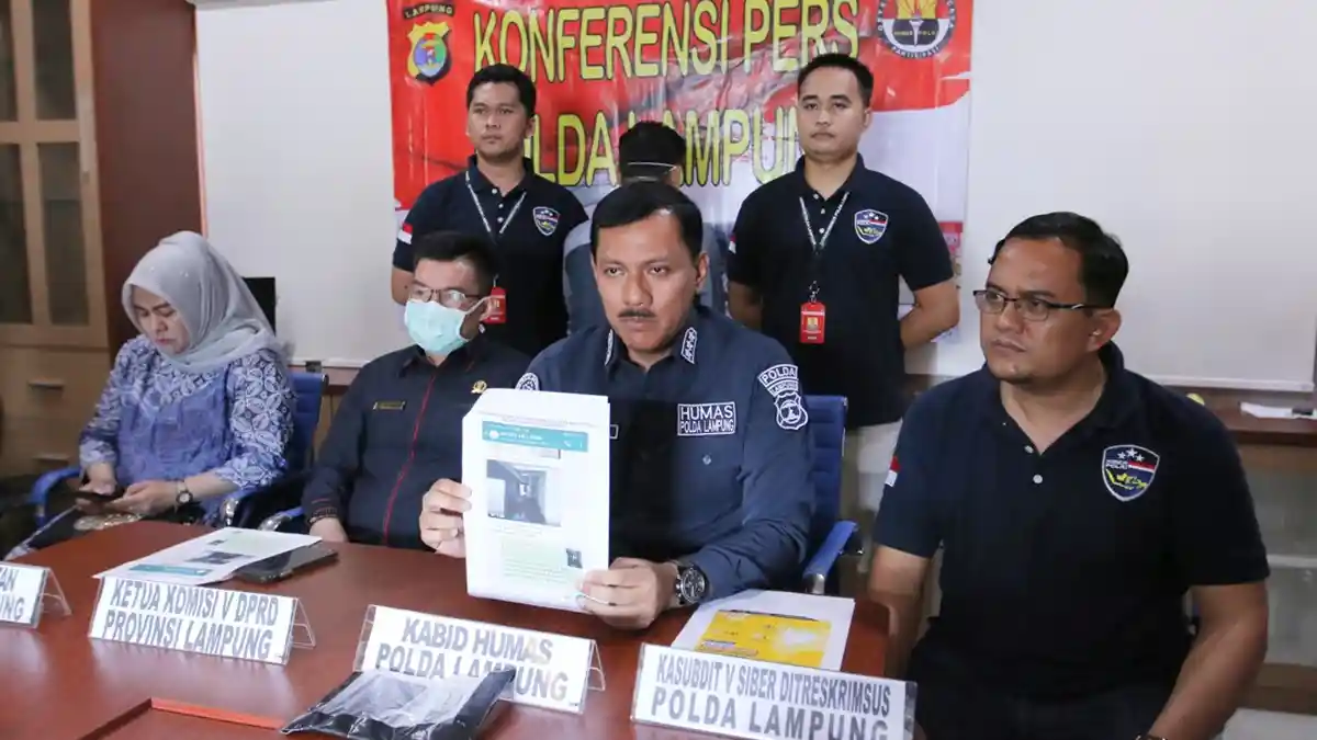 Warga Bandar Lampung yang Sebar Video Hoaks Corona Terancam 3 Tahun Penjara