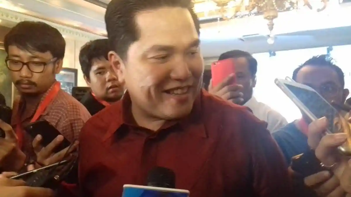 Jokowi Jadi Raja, Erick Thohir: Saya Mundur