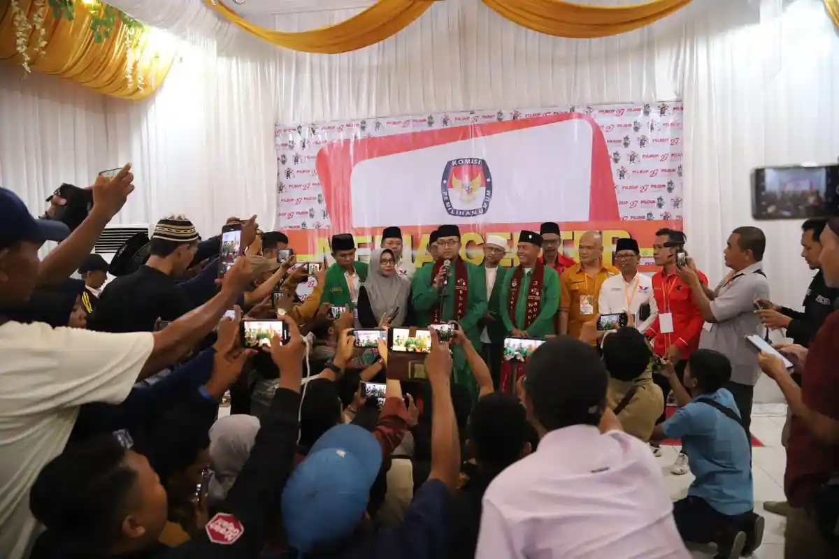 Ra Baqir dan Taufadi Daftar ke KPU Pamekasan Hari Ini, PPP dan PDIP Resmi Koalisi