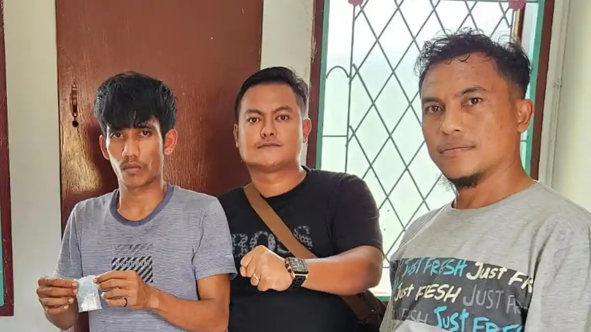 Polisi Kembali Gempur Narkoba di Tanah Jawa Simalungun, Pengedar Sabu Berhasil Diringkus 