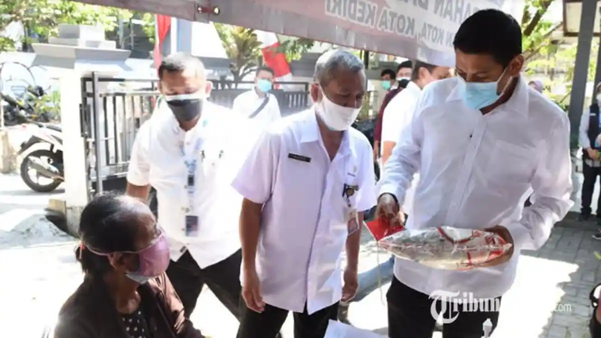 21.998 Keluarga Penerima Manfaat di Kota Kediri Dapat Bantuan Sosial Beras