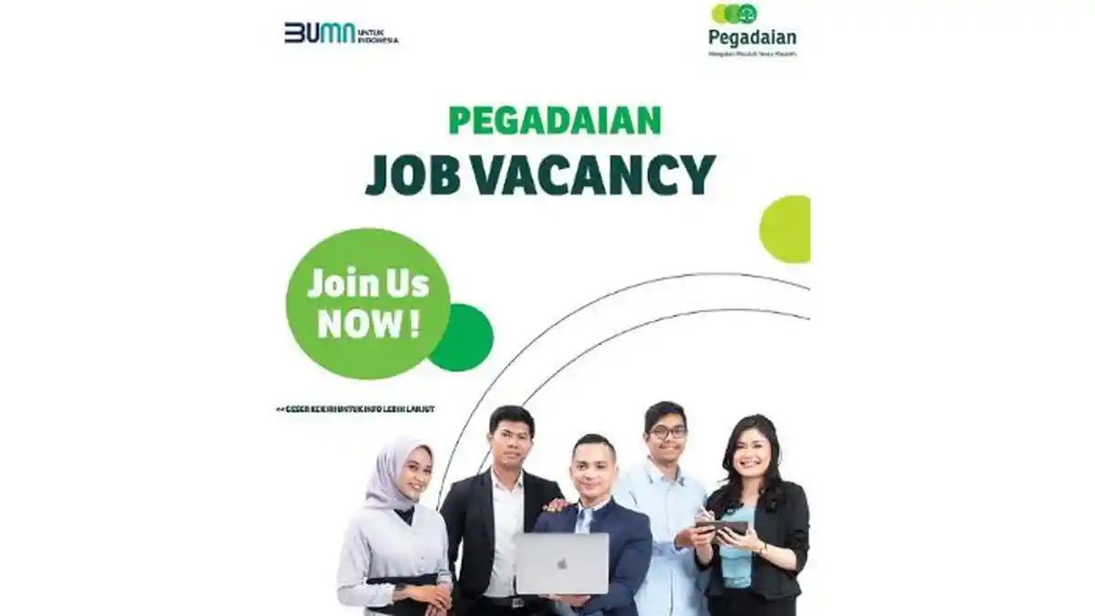 Lowongan Kerja BUMN PT Pegadaian, Buka 5 Posisi, Batas Pendaftaran 11 Februari 2023