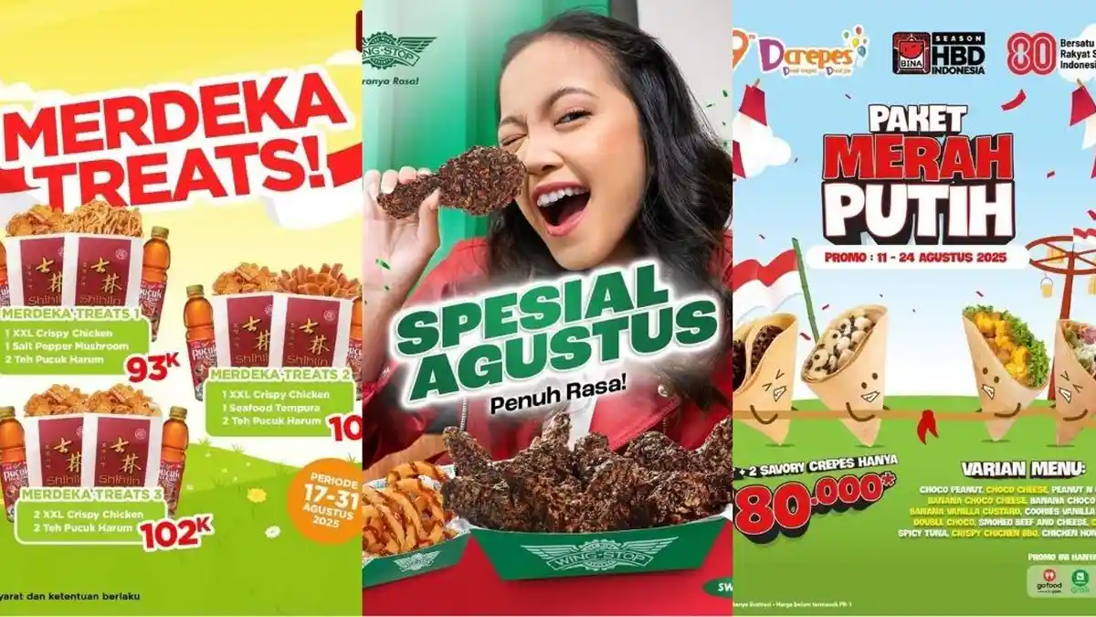 Diskon 17-an Masih Ada Hingga 31 Agustus 2025 di 7 Gerai Ini, Cek Sekarang dan Ambil Promonya