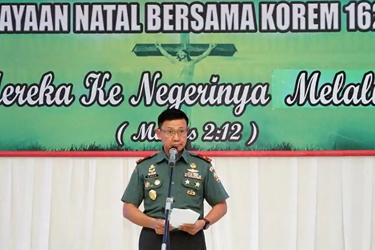 Giliran Korem 162/WB Rayakan Natal dan Tahun Baru 2023 Usai Tunaikan Tugas Pengamanan