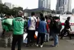 Masa Dari BOM Lakukan Aksi Tanpa Kata