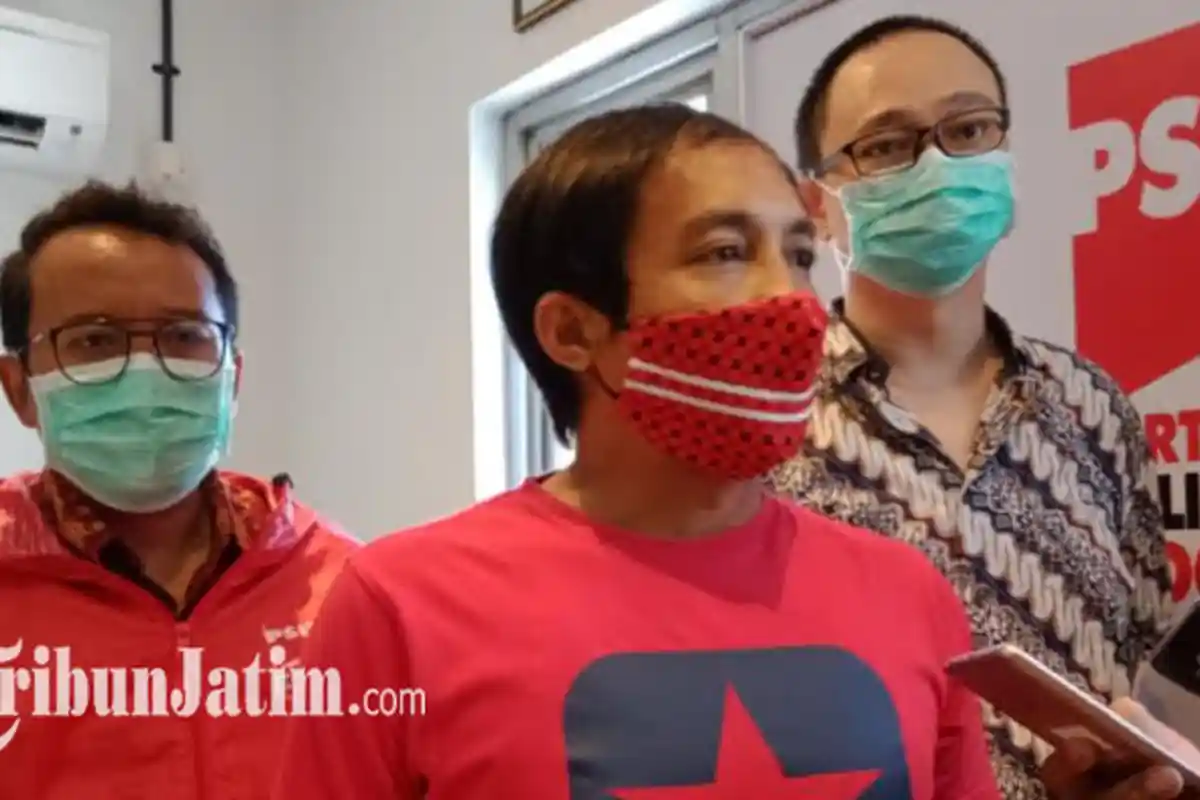 PSI All Out Dukung Eri Cahyadi-Armuji, Siapkan Strategi Pemenangan di Darat dan Udara