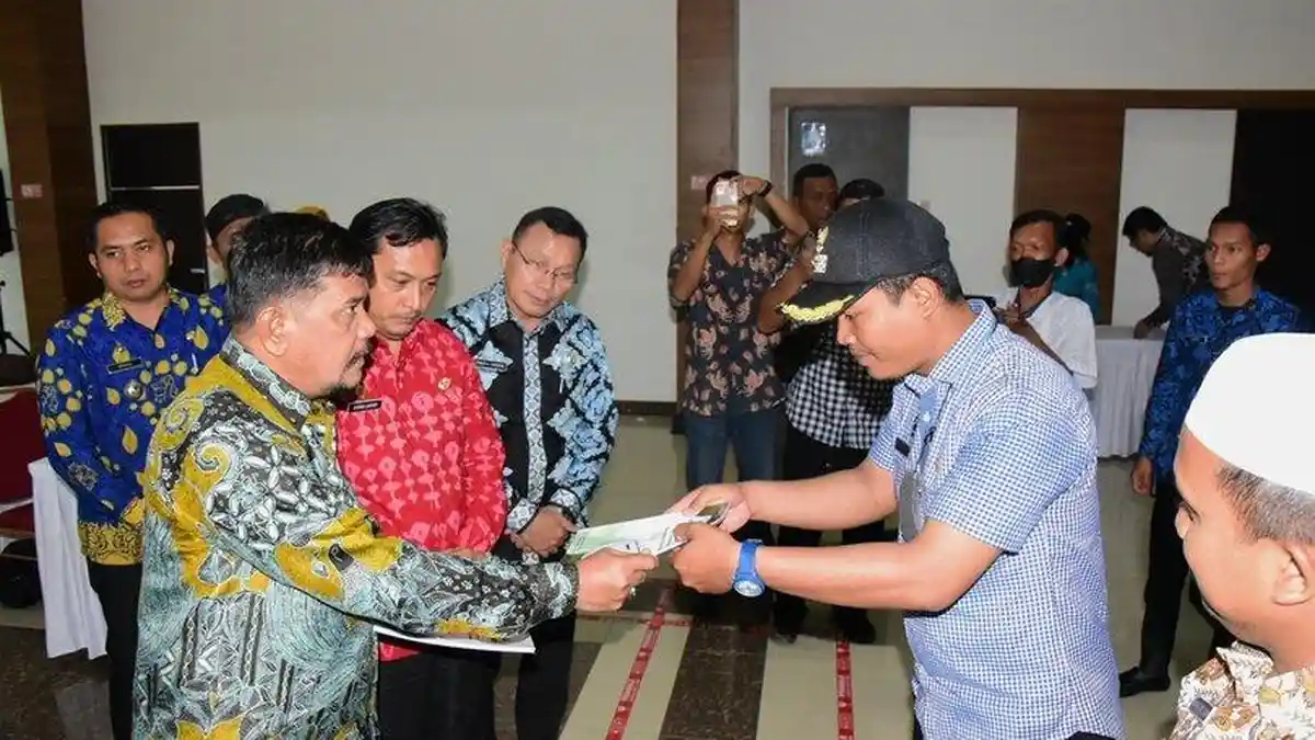 Pencanangan Desa Cinta Statistik di Kabupaten Deliserdang, Sekda Darwin: Unjung Tombak Pembangunan