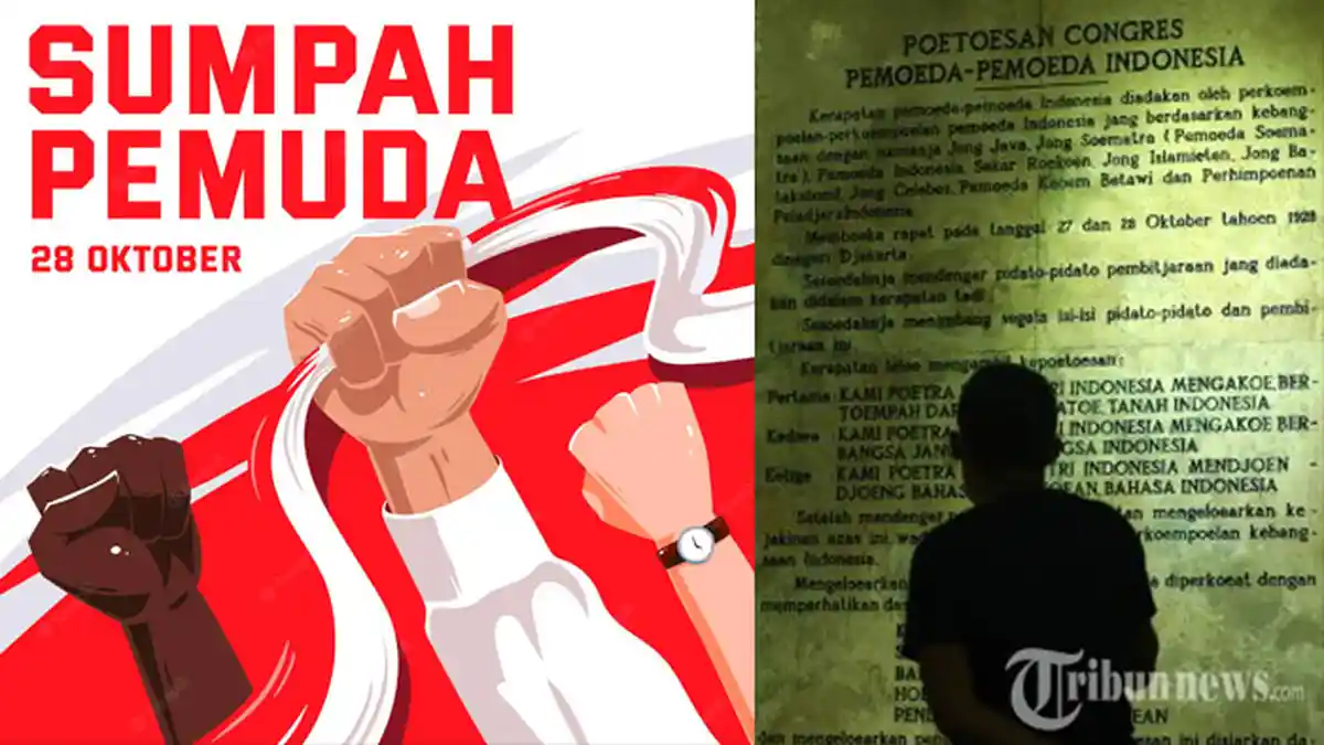 Teks Sumpah Pemuda, Butir Ke-3 Bukan 'Berbahasa Satu', tapi 'Menjunjung Tinggi Bahasa Persatuan'