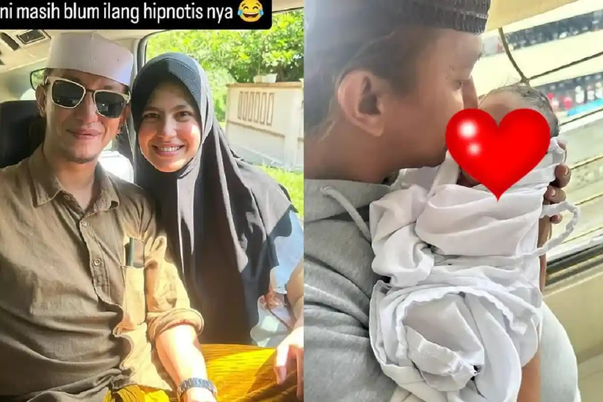 Bantah Klaim Istri Muda, Fadlun Faisal Unggah Foto Habib Bahar Kunjungi Helwa Bachmid saat Lahiran