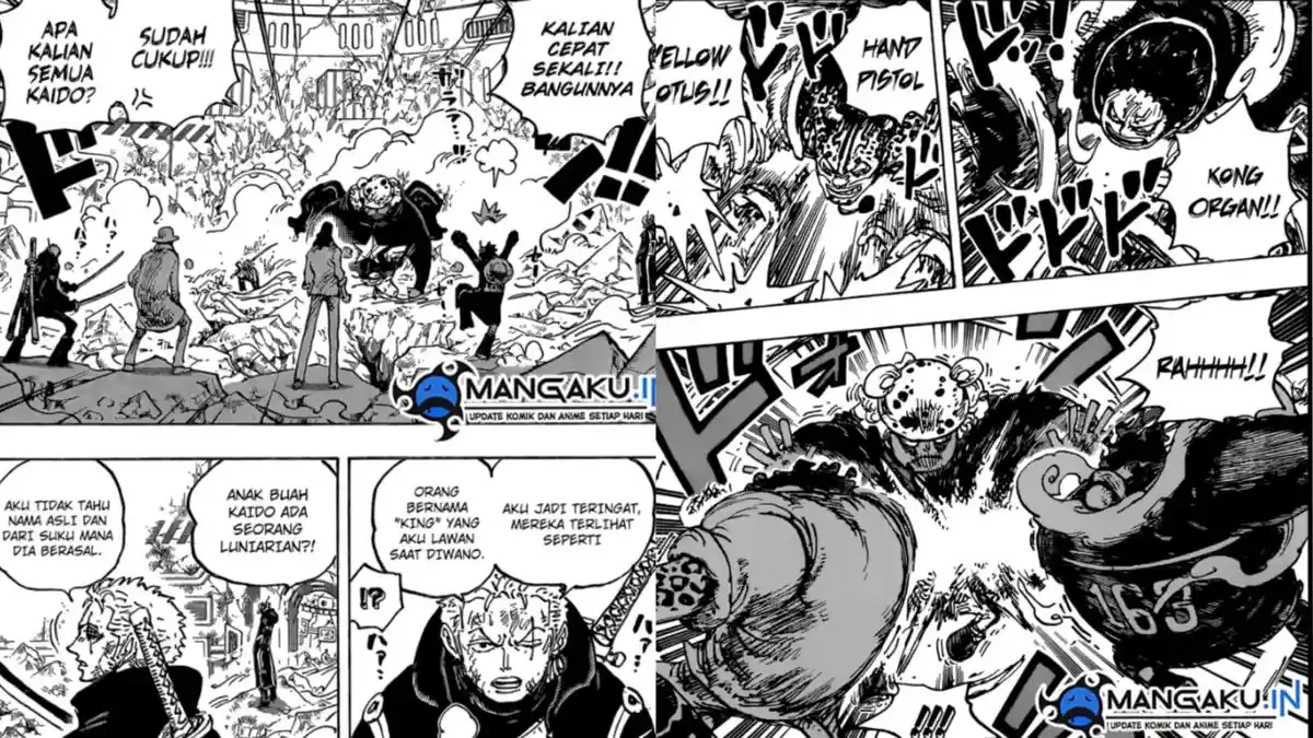 Link Baca Manga One Piece 1077 Bahasa Indonesia, Suasana Mencekam di Pulau Egghead