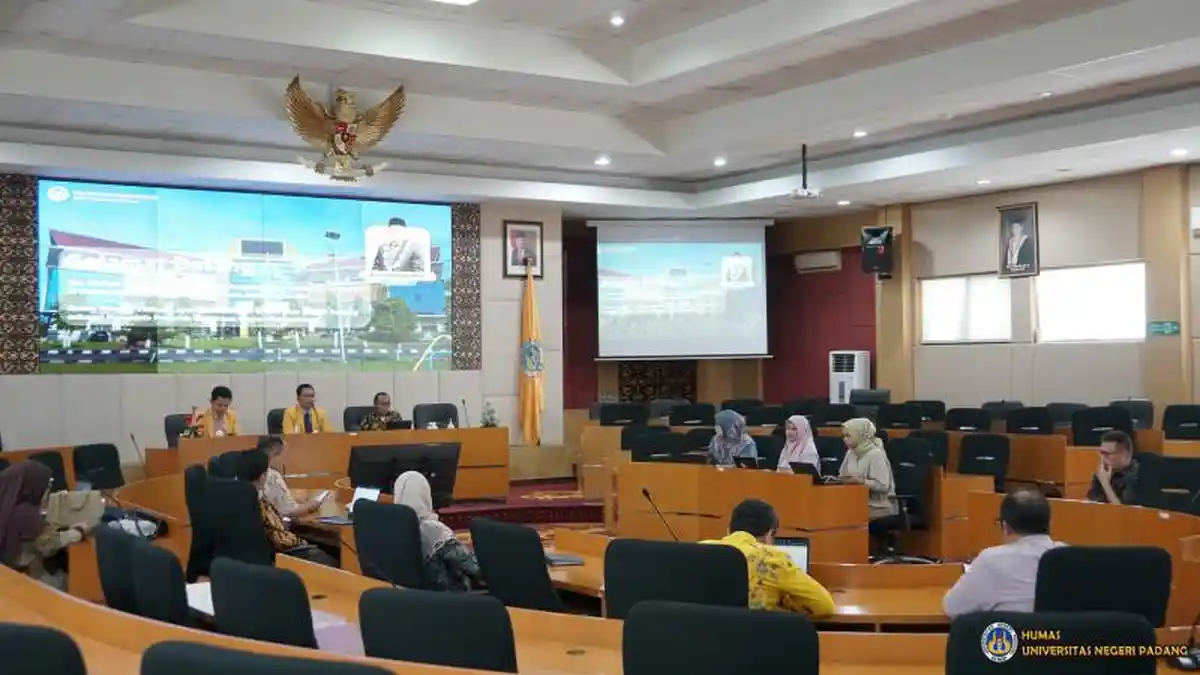 UNP Terima Kunjungan Tim Visitasi Beasiswa KNB Direktorat Kelembagaan DIKTI