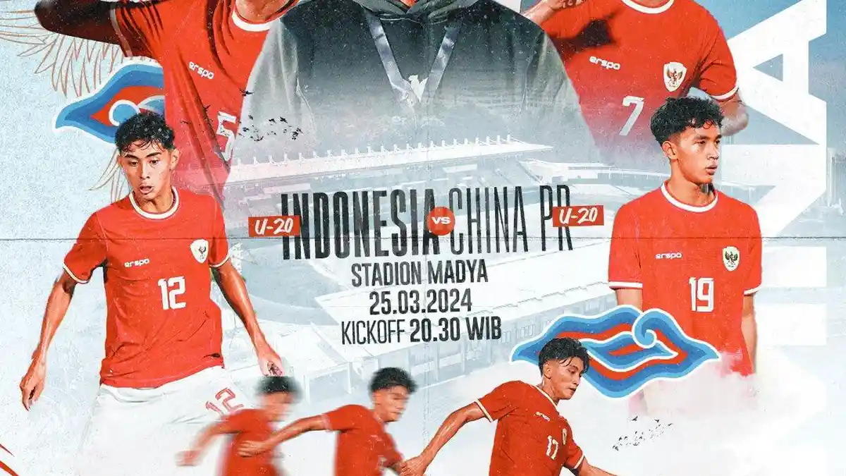 Hasil Timnas U20 Vs China U-20 Leg Kedua: Gol Ji Da Bin Selamatkan Garuda Nusantara Indonesia