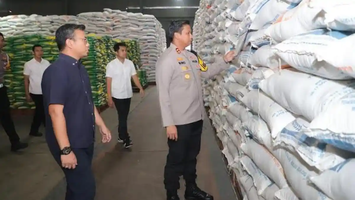 Kapolres Kediri Pastikan Stok Beras Aman Selama Ramadan dan Idul Fitri