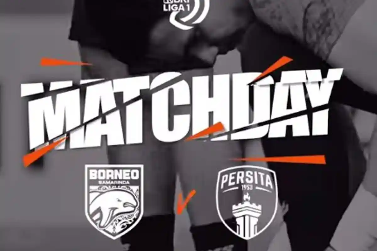 Live Streaming Vidio Borneo FC Samarinda vs Persita Tangerang Liga 1 2023 Link TV Online 19.00 WIB