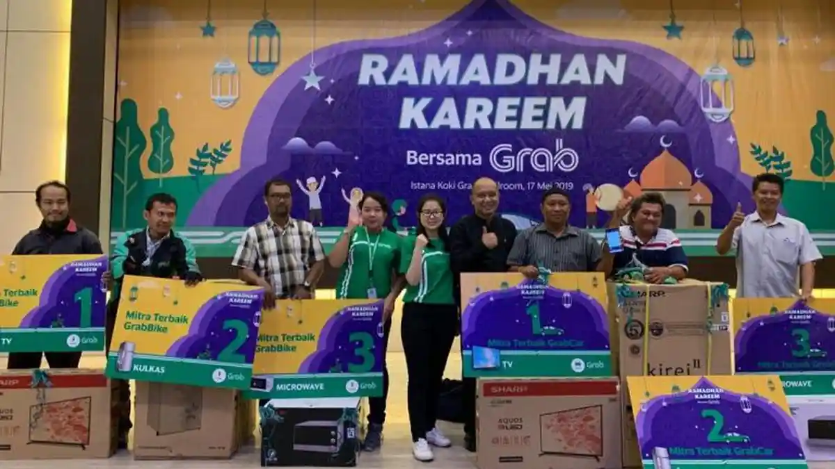Grab Gelar Buka Puasa Bersama 1.000 Mitra Pengemudi, Lihat Penawaran Menarik saat Ramadan