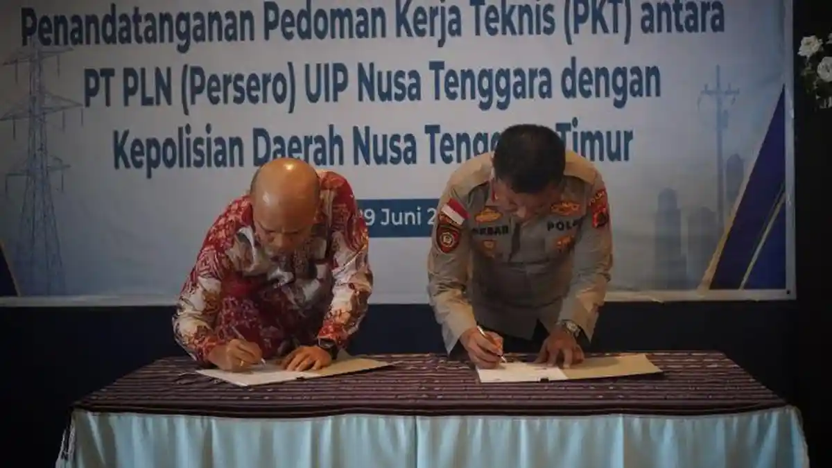 PLN UIP Nusra dan Polda NTT Perkuat Sinergi Pengamanan Proyek Strategis Ketenagalistrikan - Pos-kupang.com