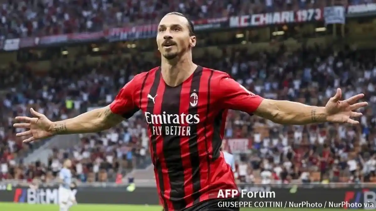 Ibrahimovic AC Milan Cetak Gol Debut Setelah Cedera: Dia Tidak Pernah Menjadi Tua