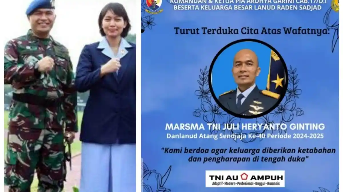 BERITA DUKA CITA: Selamat Jalan Jenderal Juli Heryanto Ginting, Tutup Usia 49 Tahun