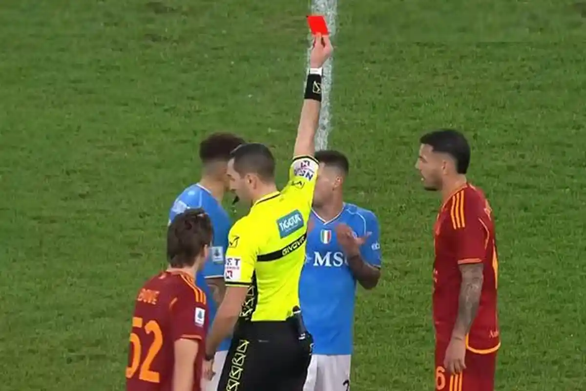 Drama Laga AS Roma vs Napoli , Detik-detik Matteo Politano jadi Korban Akting Nicola Zalewski