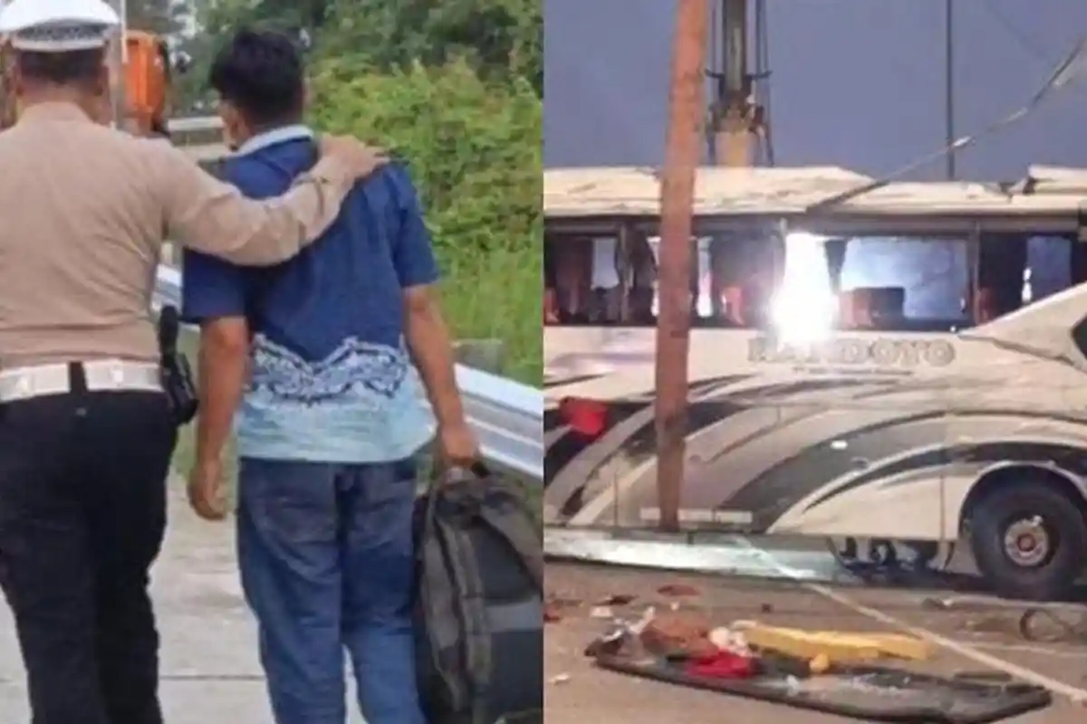 Sosok Rinto Sopir Bus Handoyo yang Alami Kecelakaan di Tol Cipali hingga 12 Orang Tewas, Luka Ringan
