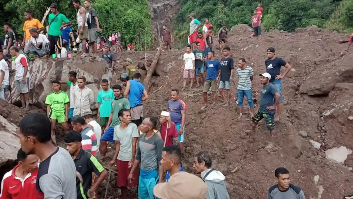 Keluarga Korban Bencana Kecewa, Belum Ada Bantuan Dari Pemda Lembata