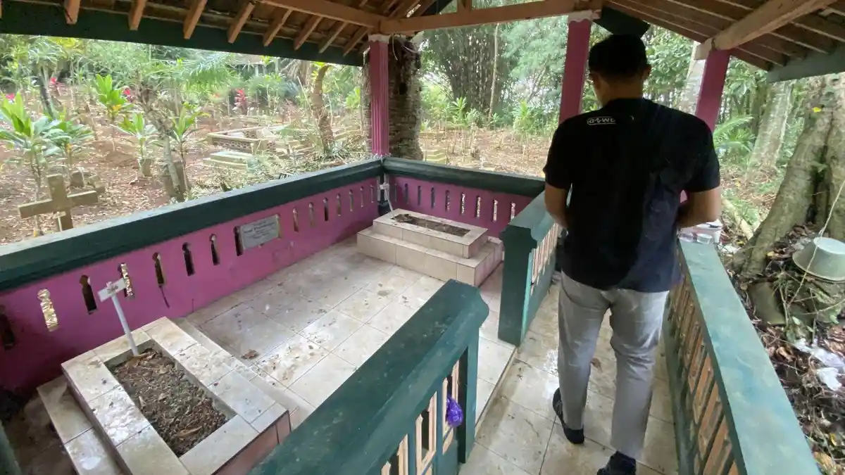 Makam Nyai Pedelingan di Bukit Lonjong Ambarawa Terkena Proyek Tol Jogja-Bawen