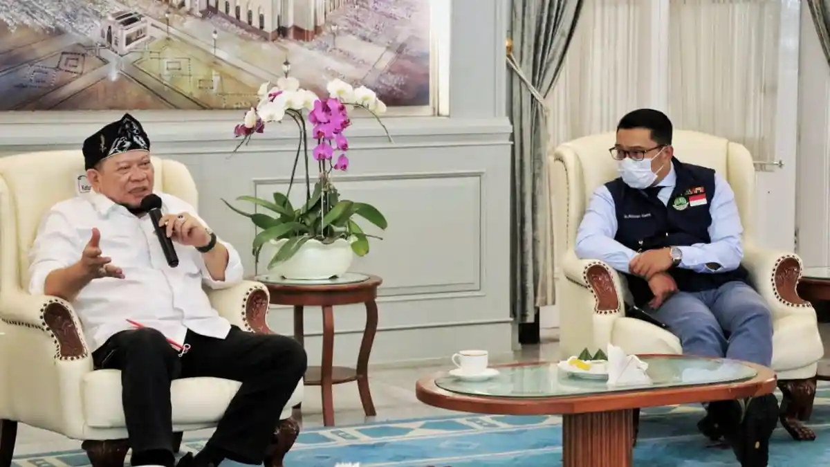 Bertemu Ketua DPD RI, Ridwan Kamil Berharap Keadilan Politik untuk Masyarakat Jabar