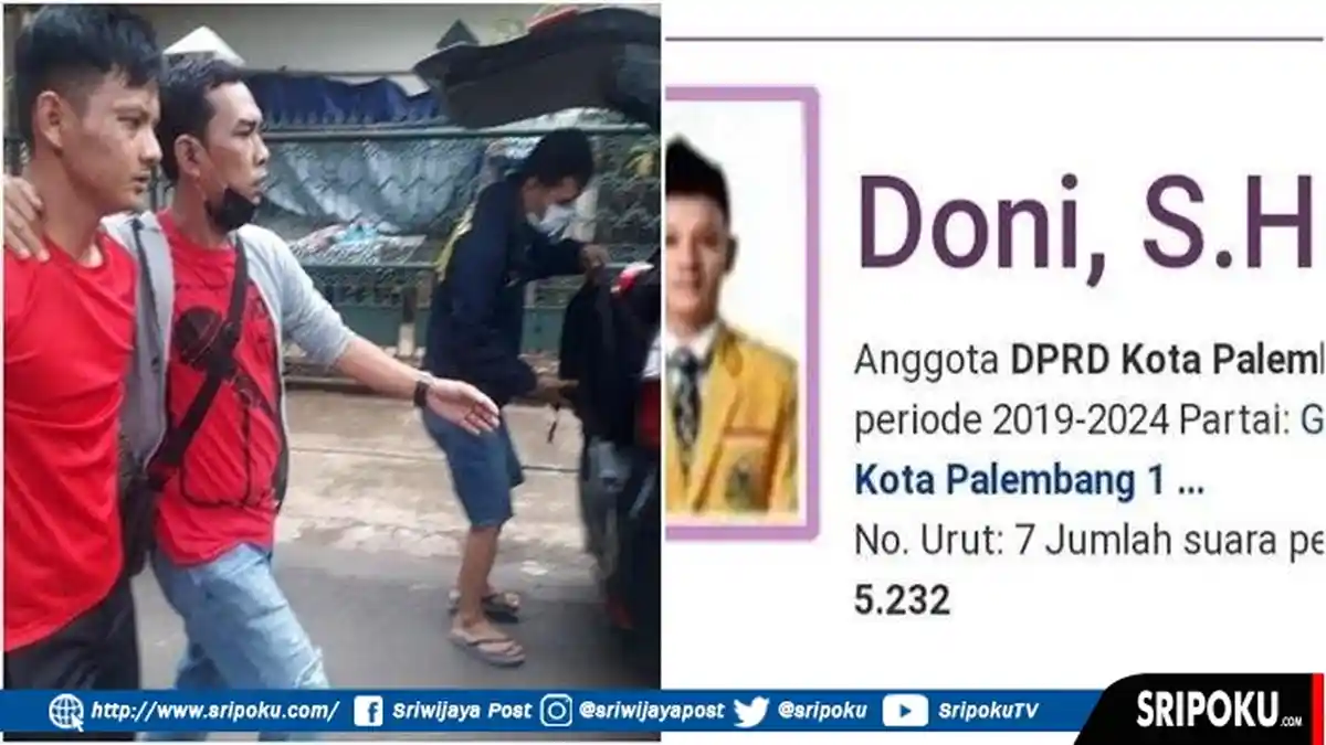 Sosok Oknum DPRD Palembang Ditangkap BNN, Bandar Narkoba Sindikat Aceh dan Bus Pelangi