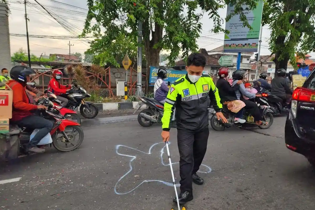 Hendak Dahului Truk, Pria di Sidoarjo Malah Bernasib Malang, Lihat Kronologi Lengkapnya