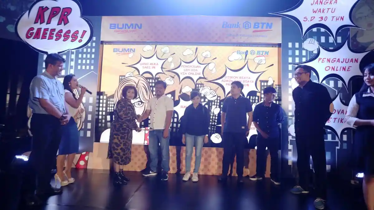 FOTO: Bank BTN Sosialisasikan KPR Millenial dengan Program KPR Gaeesss! KPR hingga 30 Tahun - 19112018_btn.jpg