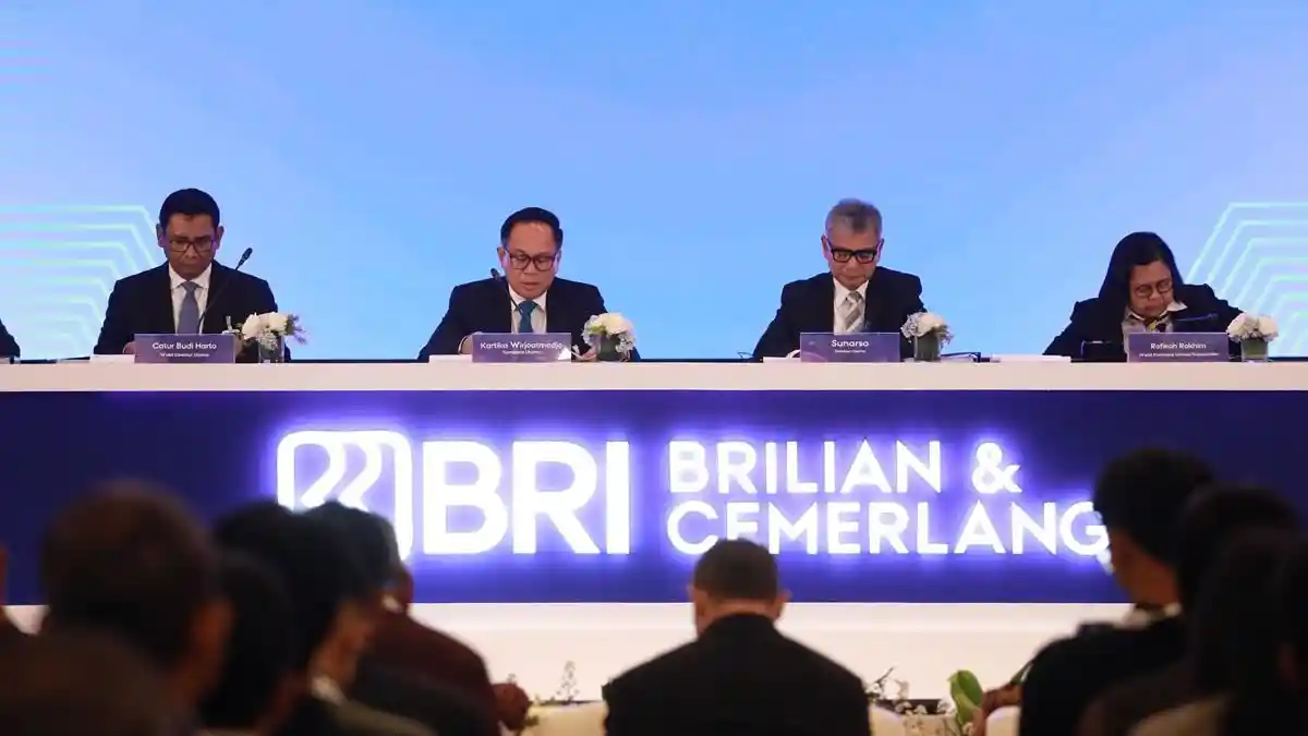 BRI Bagikan Dividen Rp51,73 triliun dan Angkat Dirut Baru saat RUPST 2025
