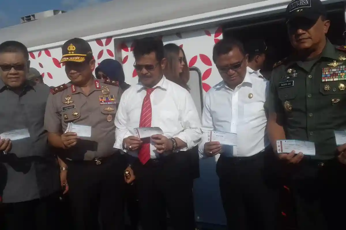 Soal 'Sindiran' 3 Kali Groundbreaking Rel Kereta Api di Barru, Begini Respon Syahrul