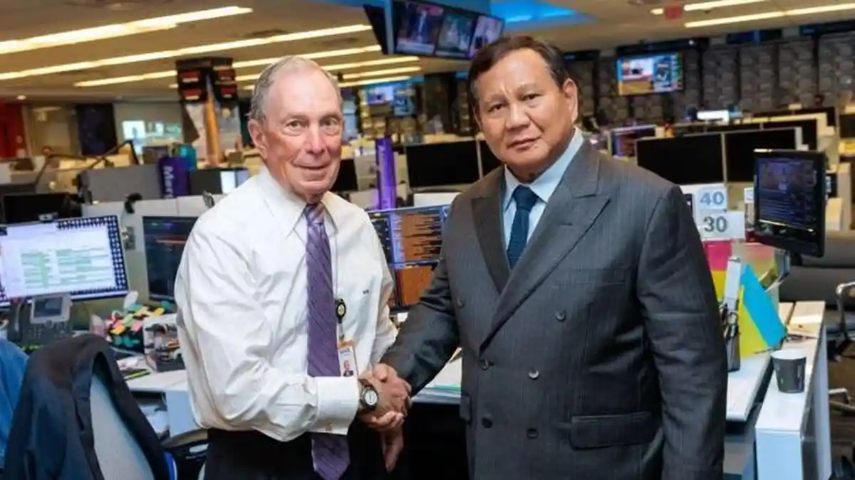 Presiden Prabowo Bertemu Miliarder Michael Bloomberg, Bahas Energi Bersih dan Ekonomi Rakyat